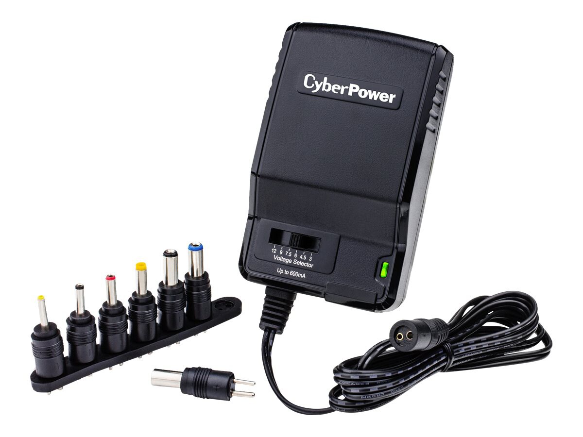 CyberPower CPUAC600 Universal Power Adapter - power adapter