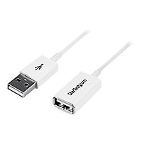 StarTech.com White USB 2.0 Extension Cable A to A - M/F