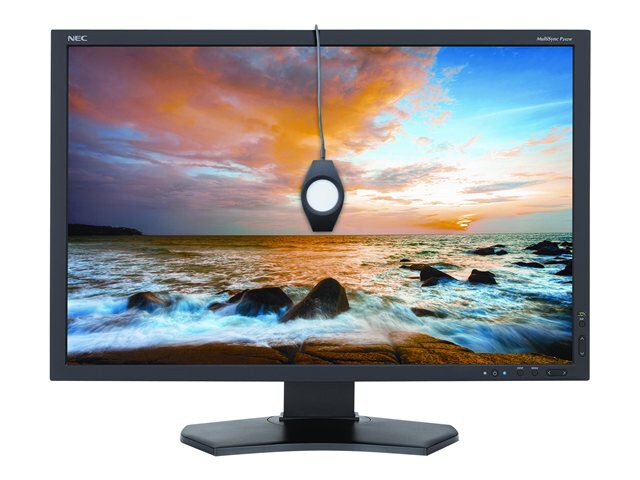 NEC MultiSync PA242W-BK-SV - LED monitor - 24" - with SpectraViewII Color Calibration Solution