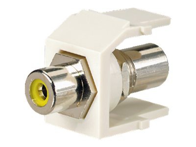 Panduit NetKey RCA Pass-Through Module - modular insert
