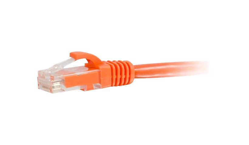 C2G 5ft Cat5e Ethernet Cable - Snagless Unshielded (UTP) - Orange - patch c