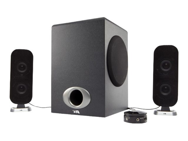 Cyber Acoustics CA-3810 - speaker system - for PC