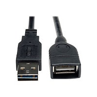 Tripp Lite 6ft USB 2.0 Universal Reversible Cable M/F 6'