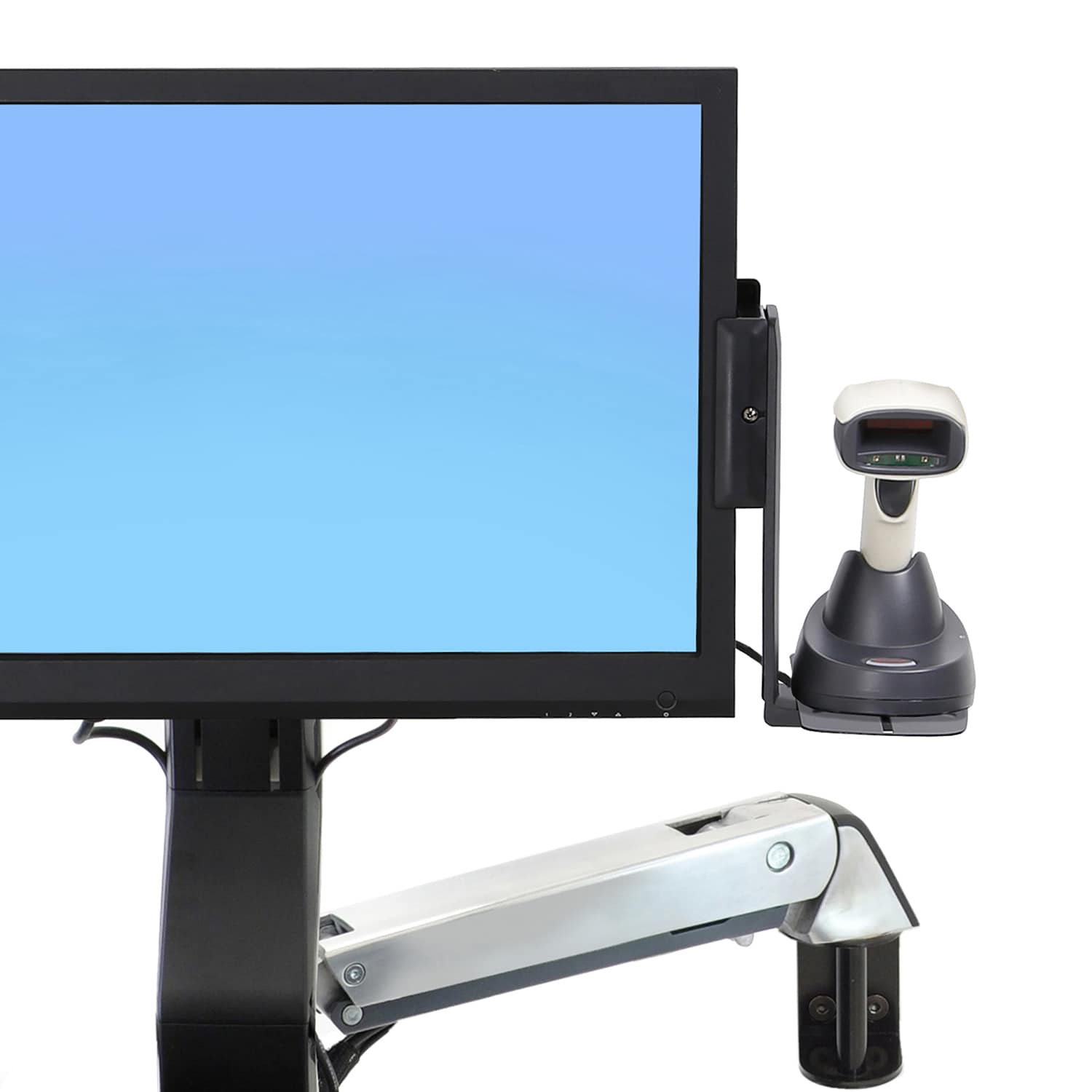 Thumbnail 2 of 3 for Ergotron Scanner Shelf, VESA Attach - barcode scanner shelf
