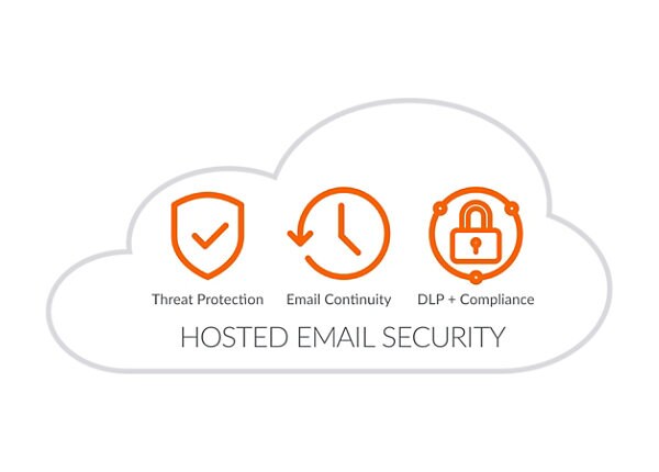 SonicWall Hosted Email Security - subscription license (1 year) + Dynamic Support 24X7 - 10 users