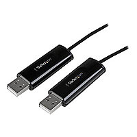 StarTech.com 2 Port USB KVM USB Cable w/ File Transfer for PC and Mac