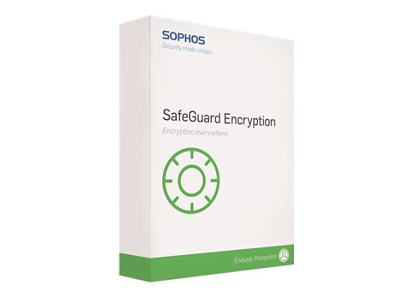 Sophos Standard Support - technical support - 3 years - for SafeGuard Device Encryption
