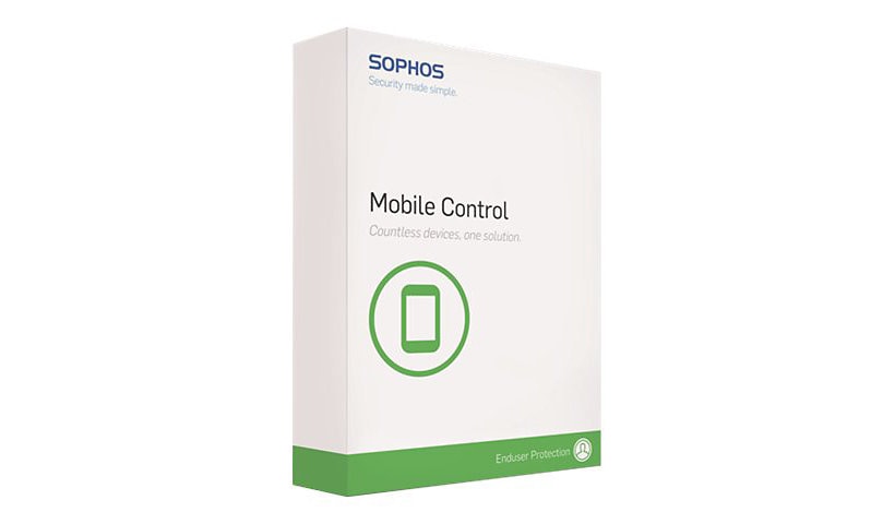 Sophos Mobile Standard as a Service - subscription license (1 year) - 1 cli