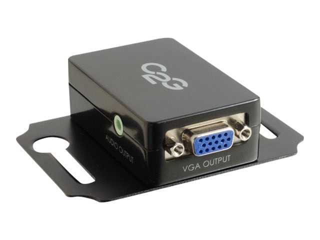 Economisch besteden Treinstation C2G Pro HDMI to VGA Converter - HDMI to VGA Adapter - video converter -  black - 40714 - Audio & Video Cables - CDW.com