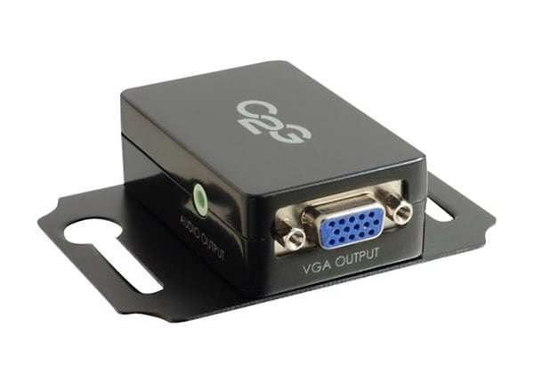 hjørne hænge benzin C2G Pro HDMI to VGA and Audio Adapter - F/F - 40714 - Audio & Video Cables  - CDW.com