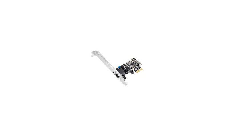 SIIG Dual Profile Gigabit Ethernet PCIe - up to 1000Mb/s data transfer rate - network adapter - PCIe - Gigabit Ethernet