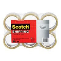 Scotch Lightweight 3350-6 packaging tape (pack of 6)