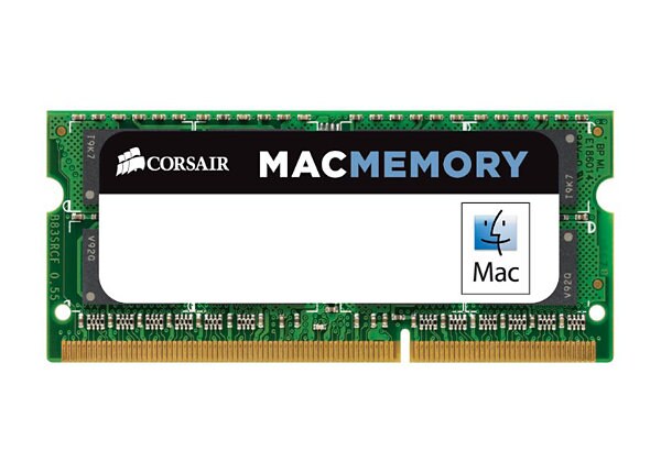 CORSAIR Mac Memory - DDR3 - 4 GB - SO-DIMM 204-pin - unbuffered