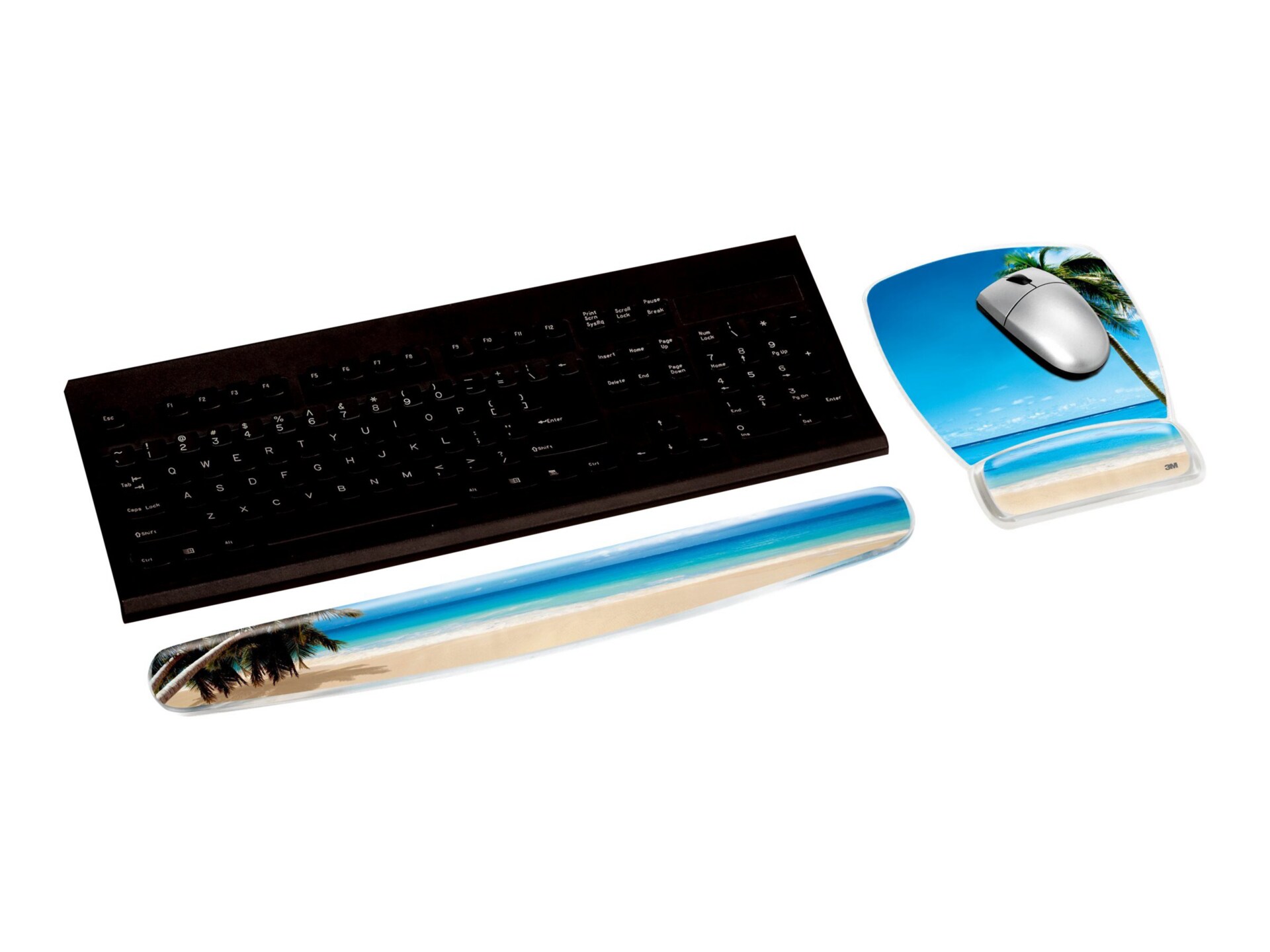3M Gel Wrist Rest WR308BH - keyboard wrist rest