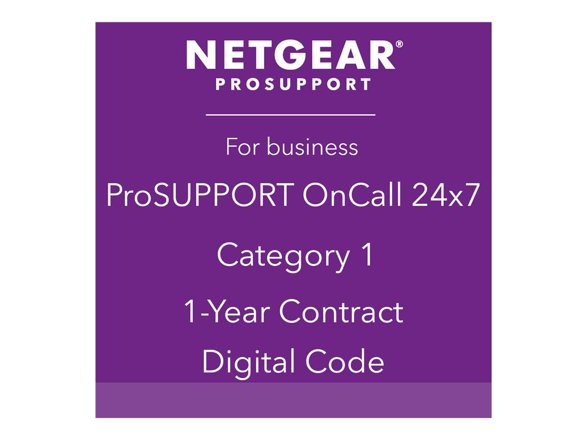 Netgear ProSUPPORT OnCall 24x7 Tech Support - 1 Year - Service