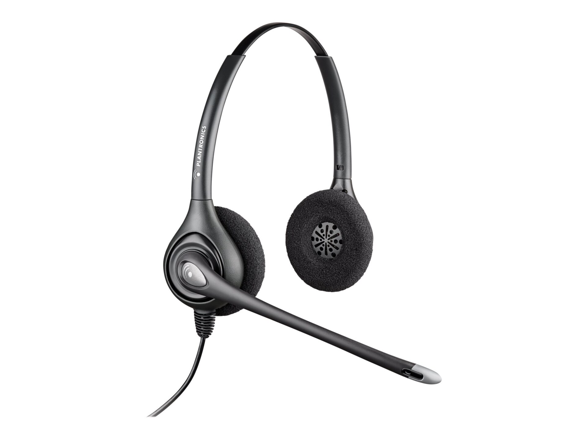 Poly SupraPlus D261N - headset - with Plantronics DA45 USB Audio Processor