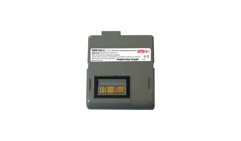 GTS HRW420-Li - printer battery - Li-Ion - 4000 mAh