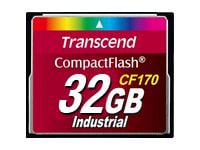 Transcend CF170 Industrial - flash memory card - 32 GB - CompactFlash
