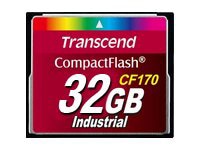 Transcend CF170 Industrial - flash memory card - 32 GB - CompactFlash