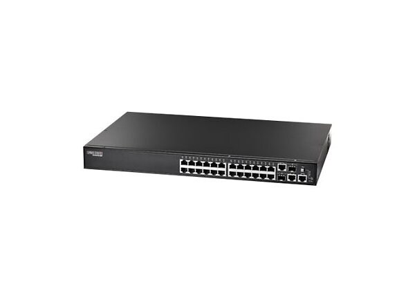 Edge-Core ECS3510-26P - switch - 24 ports - managed - desktop, rack-mountable