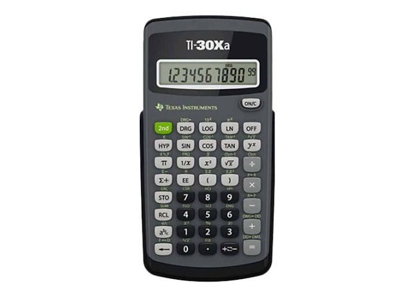 Texas Instruments TI-30Xa - scientific calculator