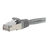 C2G 25ft Cat6 Ethernet Cable - Snagless Shielded (STP) - Gray - cordon de raccordement - 7.62 m - gris