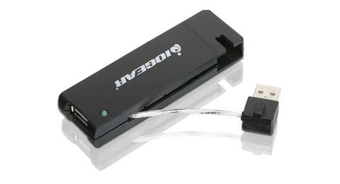 Thumbnail 2 of 4 for IOGEAR 4-port Hi-Speed USB 2.0 Hub