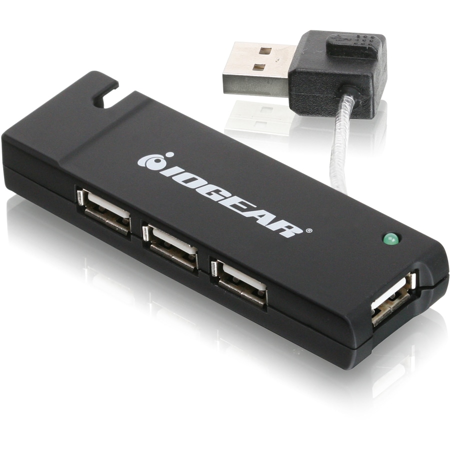 Thumbnail 4 of 4 for IOGEAR 4-port Hi-Speed USB 2.0 Hub