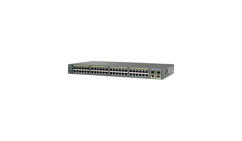 Cisco Catalyst 2960-Plus 48PST-S 48-Port Fast Ethernet Switch