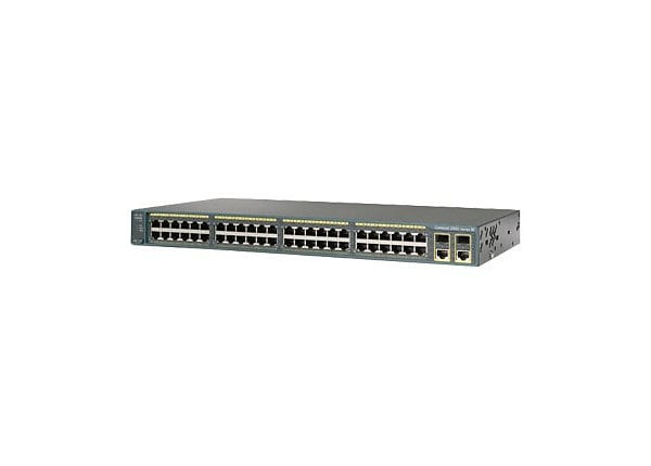 Cisco Catalyst 2960-Plus 48PST-S 48-Port Fast Ethernet Switch
