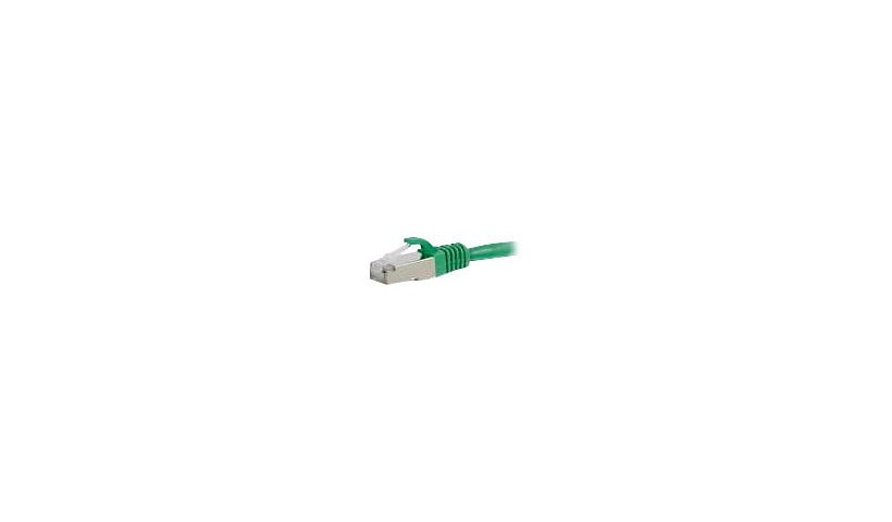 C2G 35ft Cat6 Snagless Shielded (STP) Ethernet Cable - Cat6 Network Patch Cable - PoE - Green