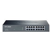 TP-Link TL-SG1016D 16-Port Gigabit Switch - switch - 16 ports - unmanaged