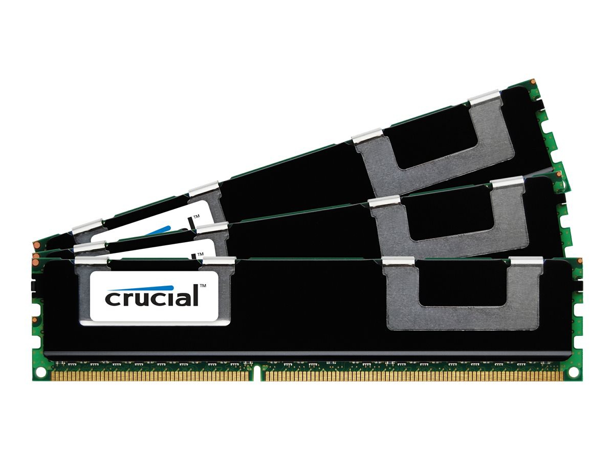 Crucial - DDR3 - 48 GB: 3 x 16 GB - DIMM 240-pin