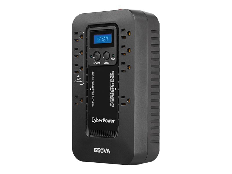 CyberPower Ecologic Series EC650LCD - UPS - 390 Watt - 650 VA