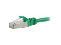 C2G 7ft Cat6 Snagless Shielded (STP) Ethernet Cable - Cat6 Network Patch Cable - PoE - Green