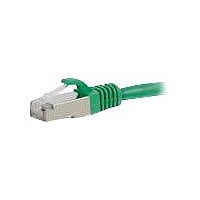 C2G 10ft Cat6 Cable - Snagless Shielded (STP) Ethernet Cable - Network Patch Cable - PoE - Green