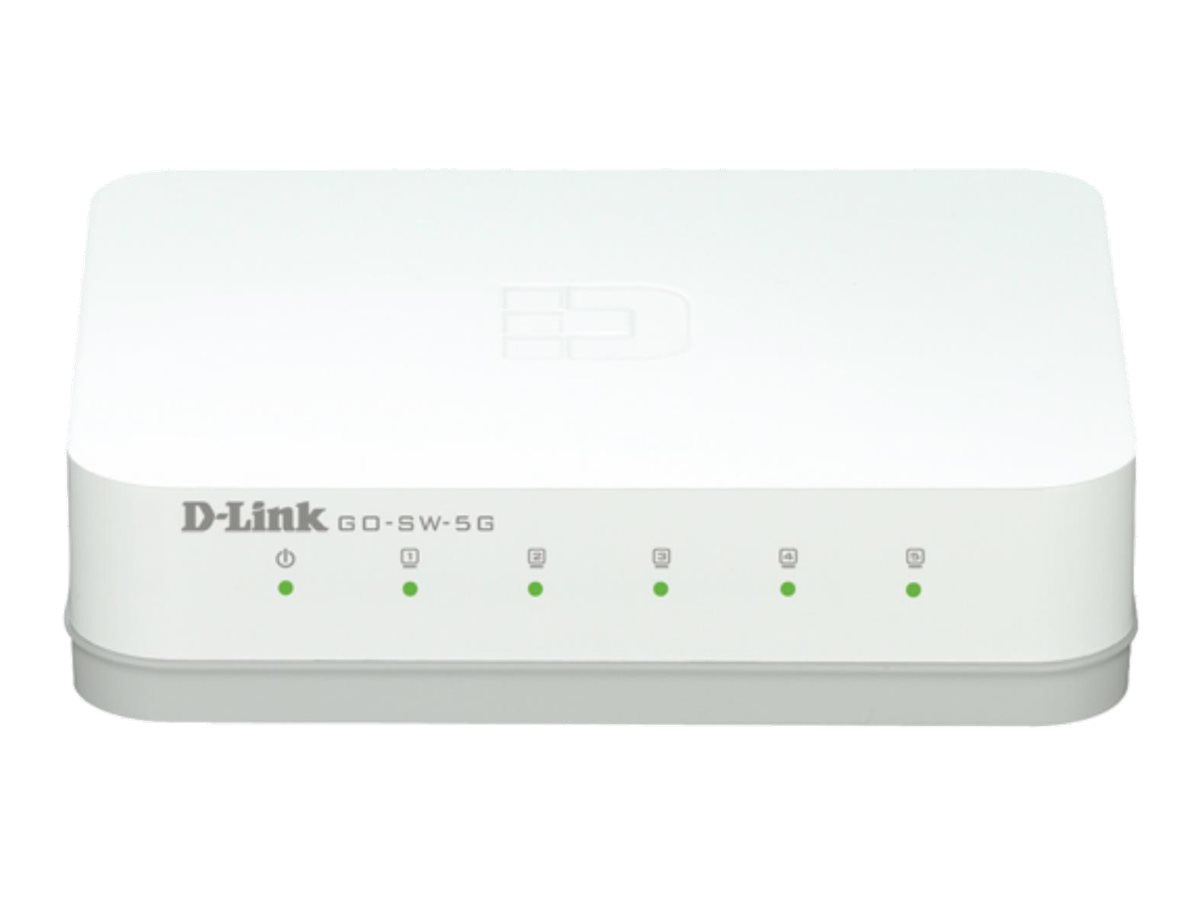 D-Link GO-SW-5G - switch - 5 ports - unmanaged