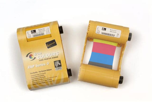 Zebra YMCKOK - 1 - YMCKO - print ribbon cassette with cleaning roller