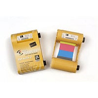 Zebra YMCKOK - 1 - YMCKO - print ribbon cassette with cleaning roller