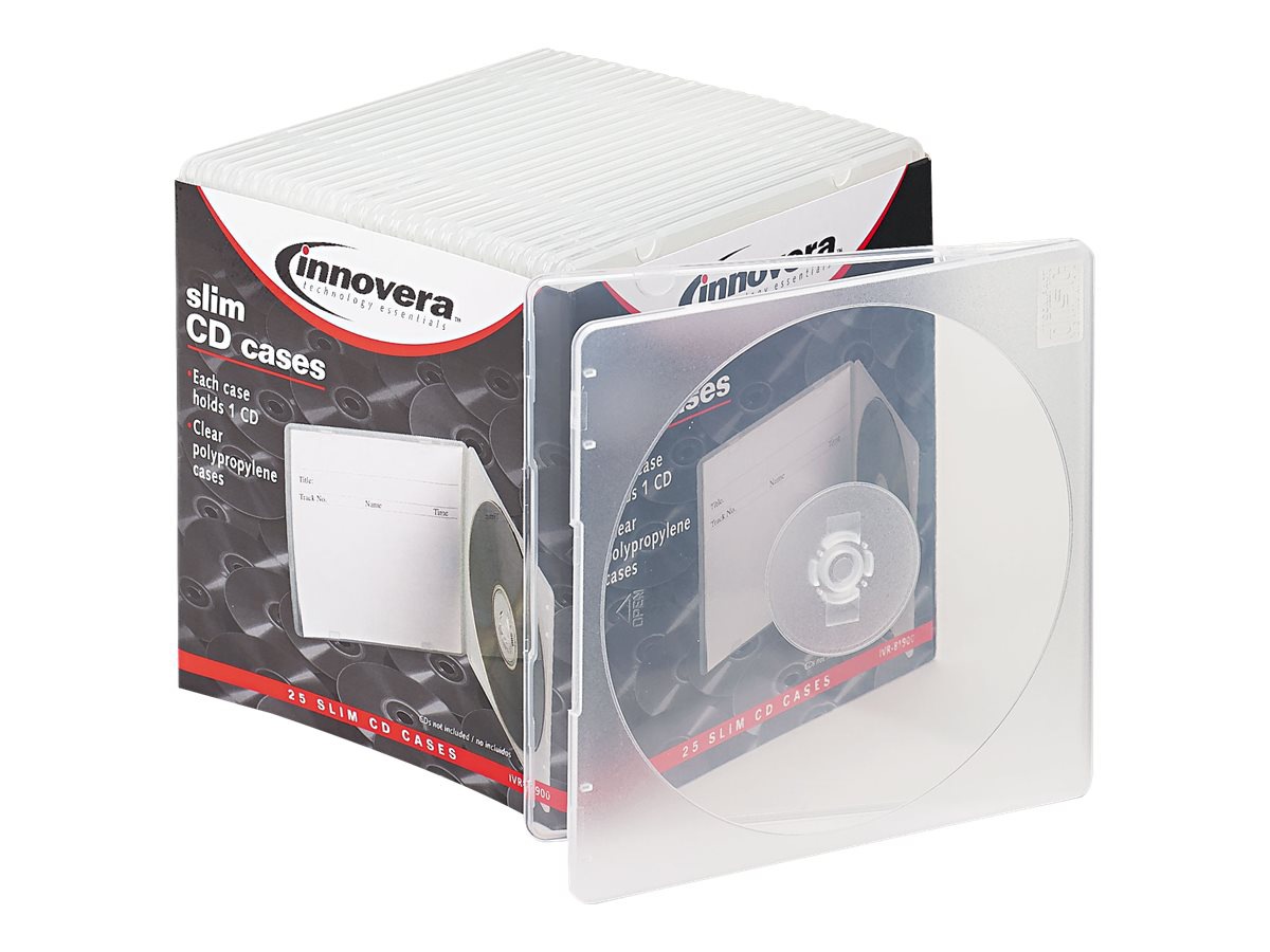 Innovera storage CD slim jewel case