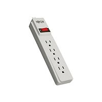 Tripp Lite Power Strip 4-Outlet 5-15R 10ft Cord 5-15P with On/Off Switch