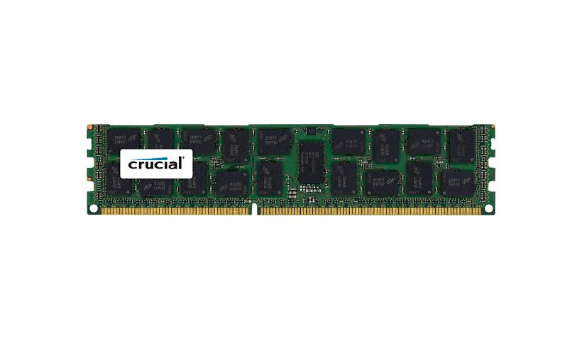 Crucial - DDR3 - module - 8 GB - DIMM 240-pin - 1600 MHz / PC3-12800 - regi