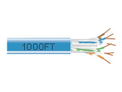 Black Box GigaTrue bulk cable - 1000 ft - blue