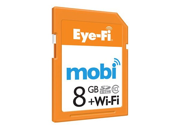 Eye-Fi Mobi - flash memory card - 8 GB - SDHC