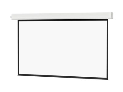 Thumbnail 2 of 2 for Da-Lite Advantage Projection Screen - Projector Screen with Plenum-Rated Case and Trim - Standard Black Drop - 164in
