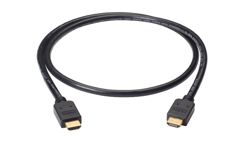 Black Box Premium HDMI cable with Ethernet - 3.3 ft