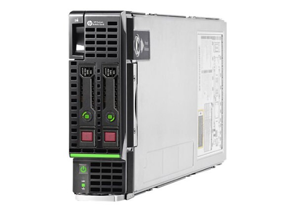 HPE ProLiant BL460c Gen8 - Xeon E5-2650V2 2.6 GHz - 64 GB - 0 GB