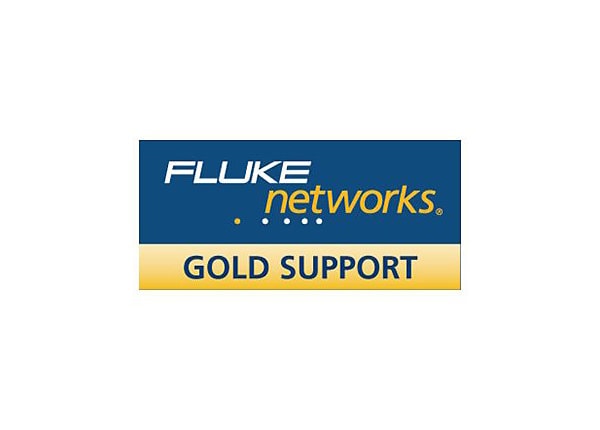 Fluke Networks Gold Support extended service agreement - 1 year