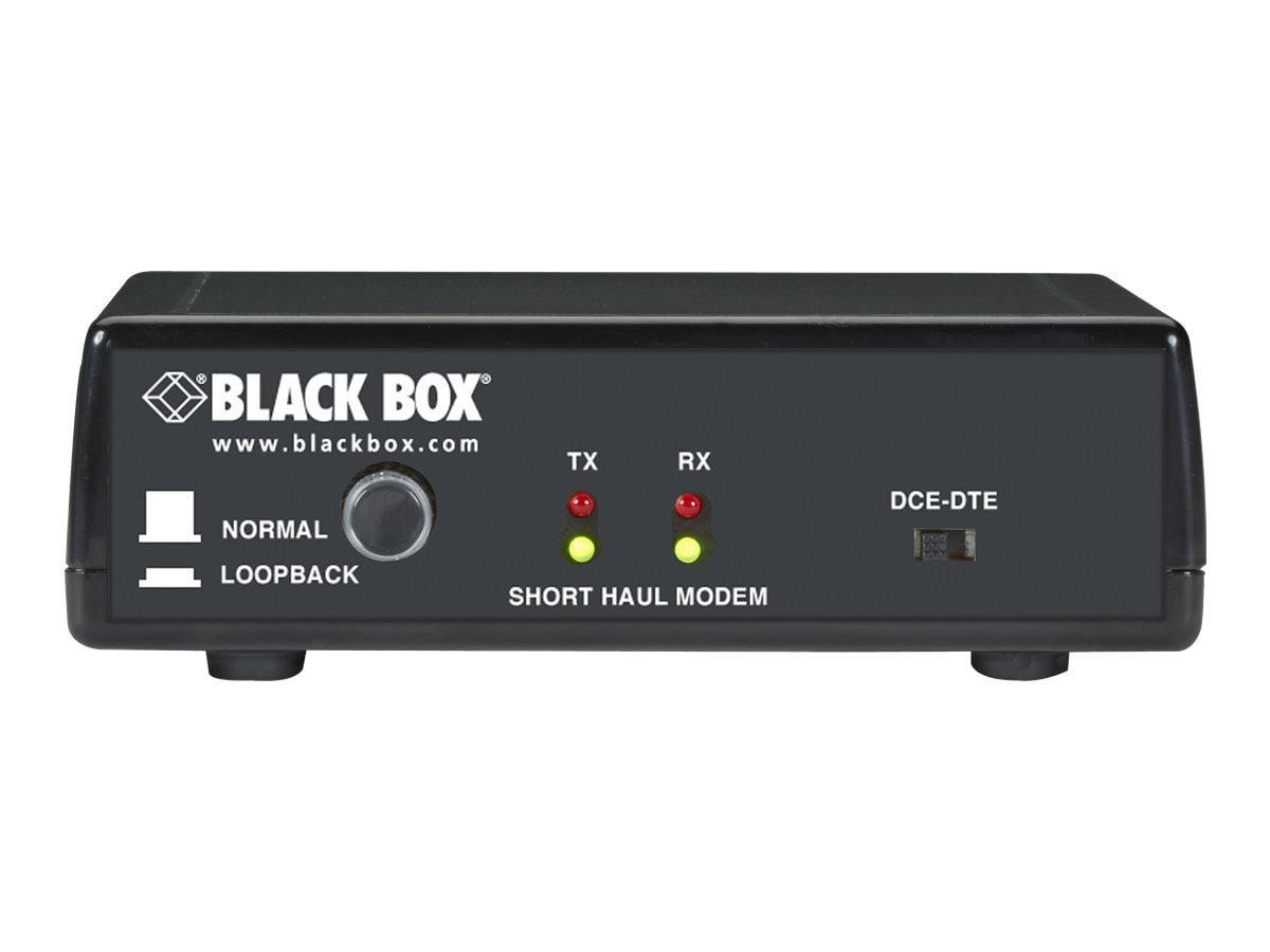 Black Box Async C 4-Wire - short-haul modem - RS-232 - TAA Compliant