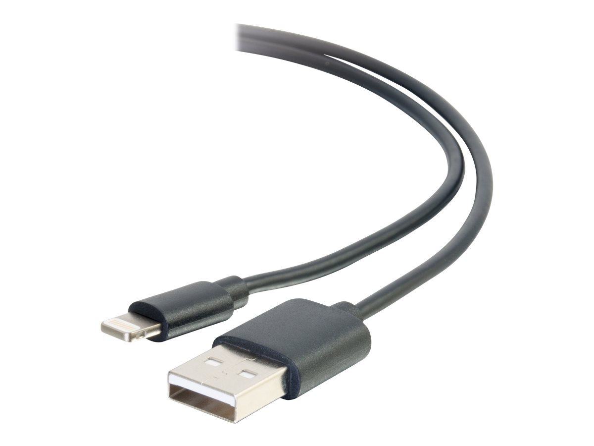 C2G 3.3ft USB A to Lightning Cable - iPhone Charging Cable - M/M